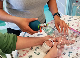 Infant respiratory care simulation